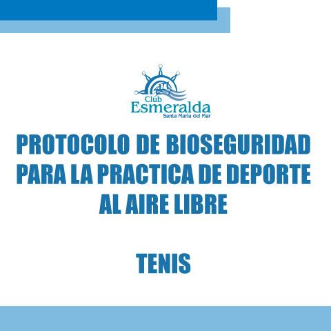 Protocolo para la práctica de Tenis